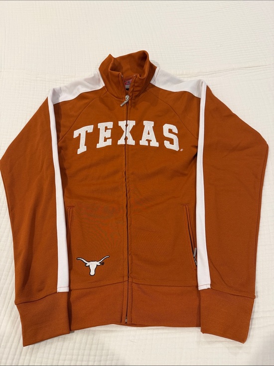 Colosseum Jackets & Blazers - Texas Longhorns Burnt Orange Full-Zip Jacket Size Small College Football